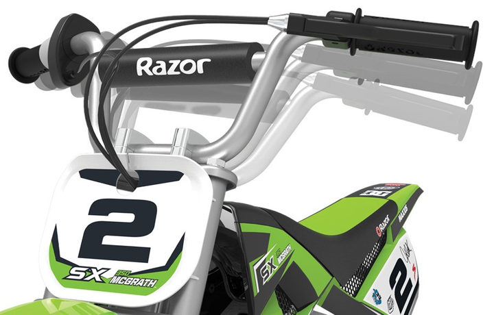 Електромотоцикл для дітей Razor SX350 McGrath Supercross Rider Зелений (0845423020804) - зображення 4