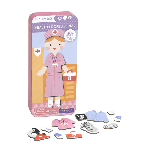 Магнітні пазли MierEdu Dream Big Health Professional 30 елементів (9352801000873) - зображення 3