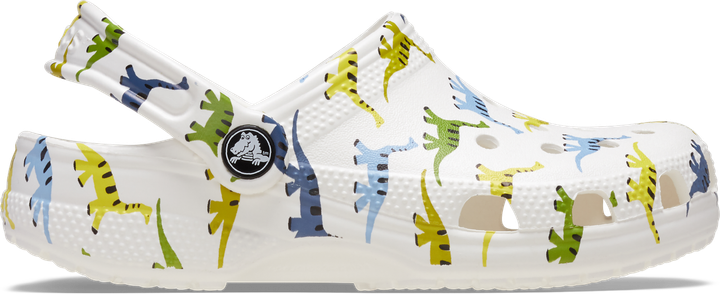 Детские сабо CROCS CLASSIC CHARACTER PRINT CLOG T 24 Белый/Синий 209697 - Фото 4 Детские сабо CROCS CLASSIC CHARACTER PRINT CLOG T 24 Белый/Синий 209697 - изображение 4