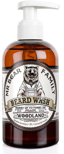 Płyn do mycia brody Mr Bear Family Woodland 250 ml (7350084610026) - obraz 1