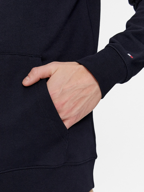 Bluza męska streetwear z kapturem Tommy Hilfiger MW0MW33644-DW5 XL Granatowa (8720645719182) - obraz 3