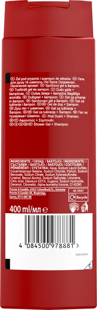 Żel pod prysznic Old Spice Original dla mężczyzn 400 ml (4084500978881) - obraz 2