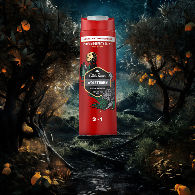 Гель для душу Old Spice Wolfthorn для чоловіків 400 мл (4084500978973) - зображення 4
