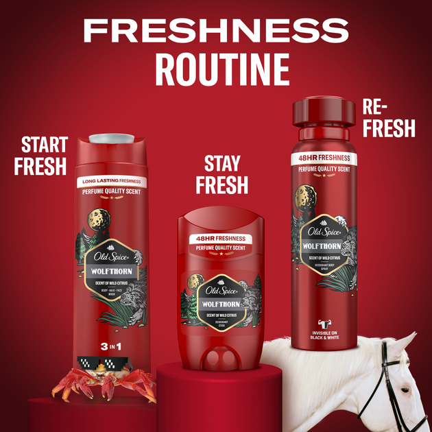 Гель для душу Old Spice Wolfthorn для чоловіків 400 мл (4084500978973) - зображення 10