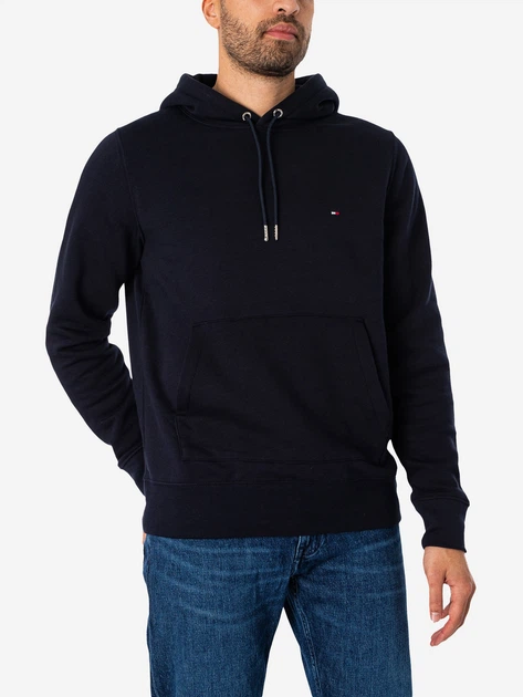 Bluza męska z kapturem elegancka Tommy Hilfiger MW0MW33632-DW5 L Granatowa (8720645690108) - Zdjęcie 1 Bluza męska z kapturem elegancka Tommy Hilfiger MW0MW33632-DW5 L Granatowa (8720645690108) - obraz 1