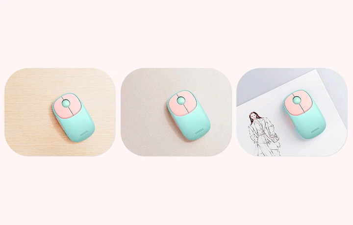 Mysz Ugreen Fun+ MU102 Pink - obraz 5