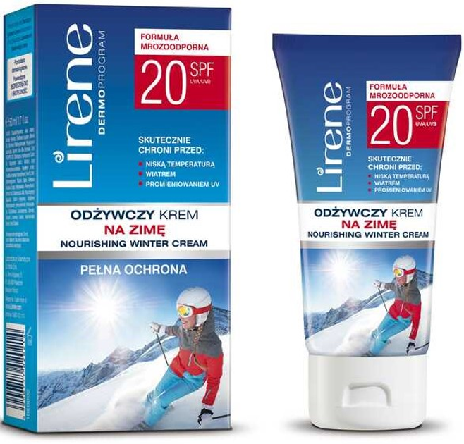 Krem do twarzy na zimę Lirene Full Protection SPF 20 50 ml (5900717020214) - obraz 1