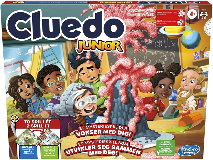 Настільна гра Hasbro Clue Junior 2 in 1 (5010996111128) - зображення 1