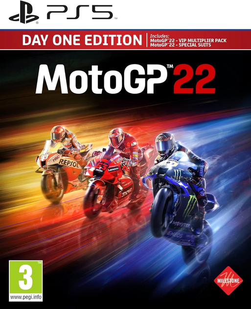 Гра PS5 MotoGP 22 Day One Edition (диск Blu-ray) (8057168505146) - зображення 1