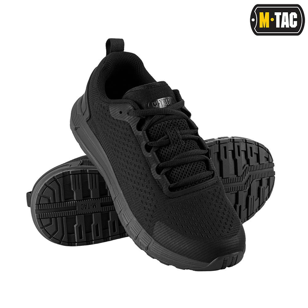 Тактические летние M-Tac кроссовки Summer Pro Black 45 - изображение 1