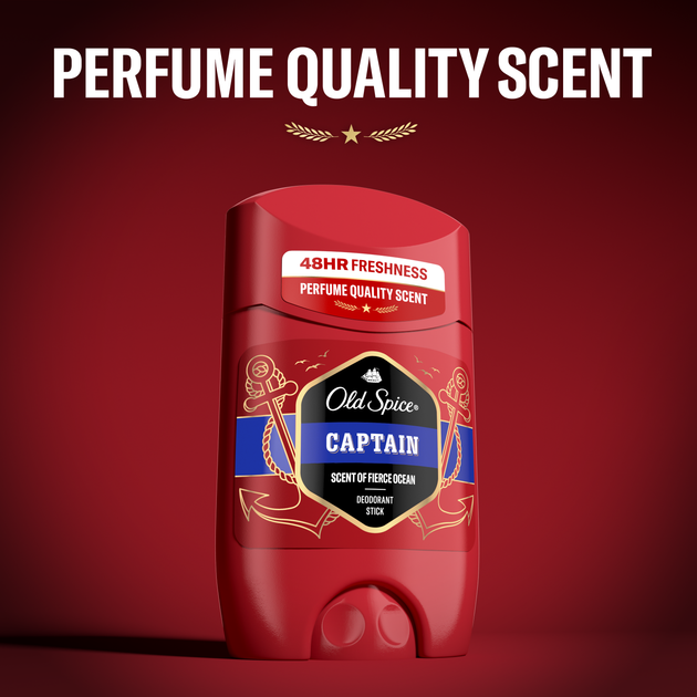Дезодорант-стік Old Spice Captain для чоловіків 50 мл (8001090970459) - зображення 6