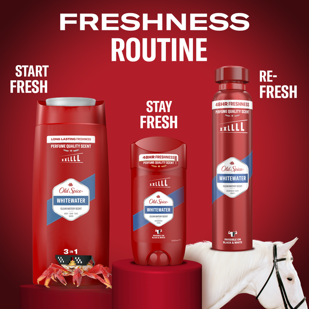 Гель для душу Old Spice Whitewater для чоловіків 675 мл (8006540280195) - зображення 11