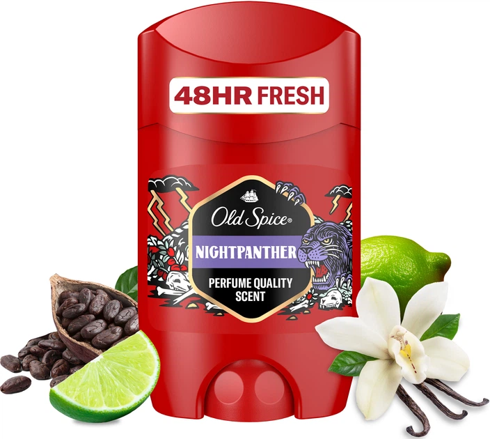 Twardy dezodorant Old Spice Night Panther 50 ml (8006540424148) - obraz 3