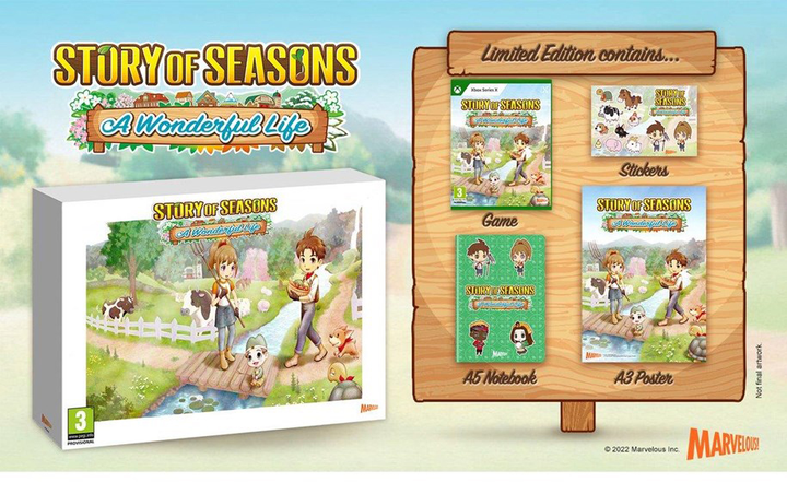 Gra PS5 Story of Seasons: A Wonderful Life Limited Edition (płyta Blu-ray) (5060540771612) - obraz 3