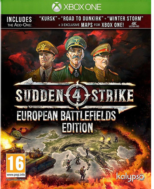 Гра Xbox One Sudden Strike 4: European Battlefields Edition (диск Blu-ray) (4260458361306) - зображення 1
