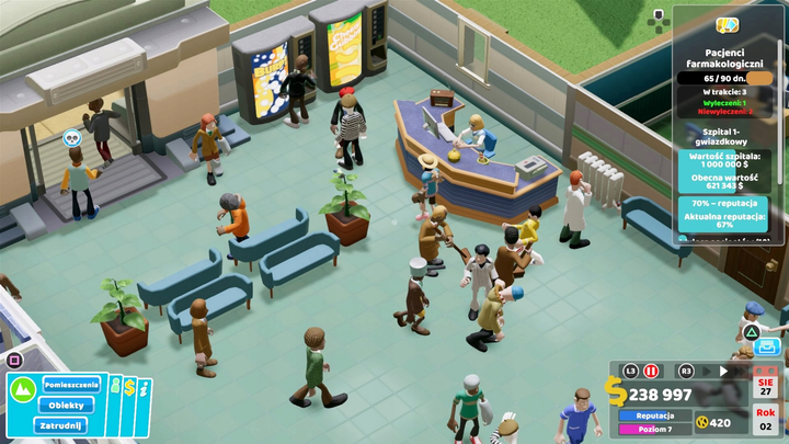 Гра PS4 Two Point Hospital Jumbo Edition (диск Blu-ray) (5055277041930) - зображення 3