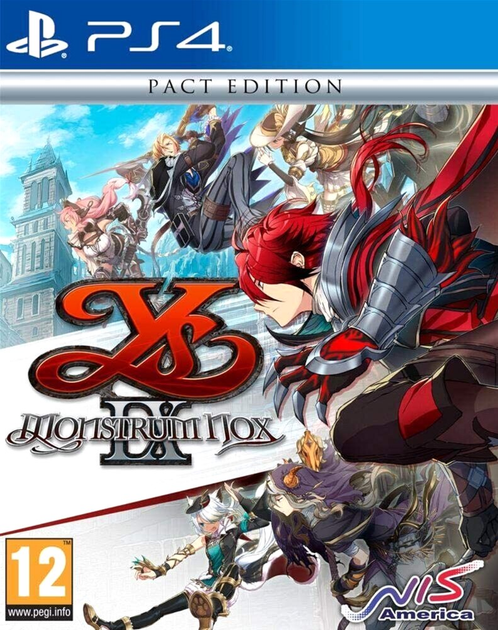 Гра PS4 Ys Ix: Monstrum Nox Pact Edition (диск Blu-ray) (0810023036258) - зображення 1