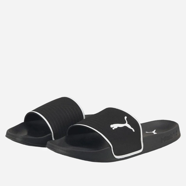 Жіночі шльопанці Puma Leadcat 2.0 Shower Black-Puma Білі 384140-01 39 Чорні (4064536232317) - зображення 2