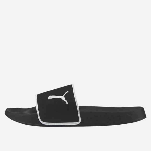 Жіночі шльопанці Puma Leadcat 2.0 Shower Black-Puma Білі 384140-01 39 Чорні (4064536232317) - зображення 4