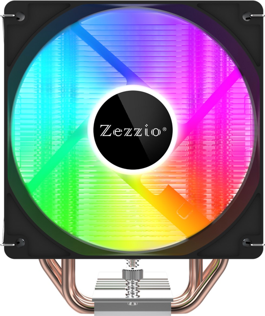 Кулер до процесcора Zezzio ZH-C400 ARGB - изображение 2
