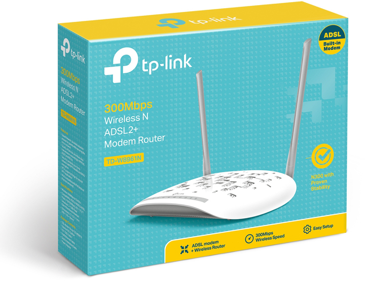 Маршрутизатор TP-Link TD-W8961N - зображення 4