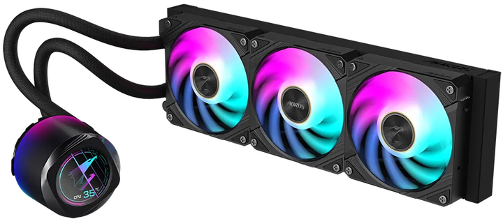 Система водяного охолодження GIGABYTE AORUS WATERFORCE X II 360 - зображення 1