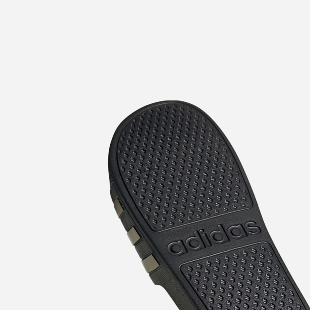 Чоловічі шльопанці Adidas Adilette Aqua EG1758 47 Чорні з золотистим (4062051397962) - зображення 5