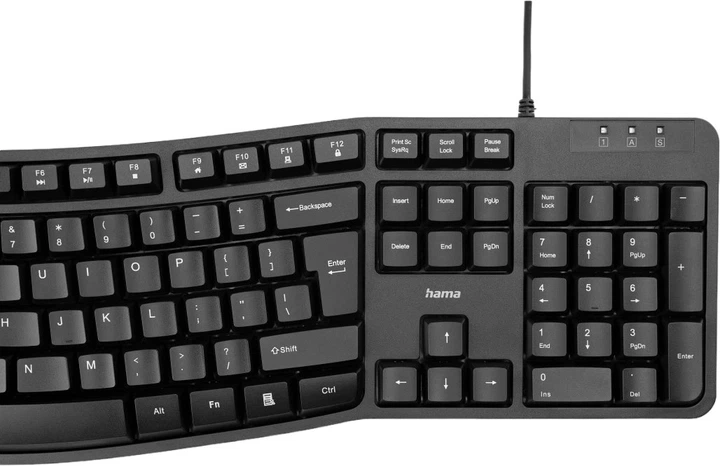 Клавіатура дротова Hama EKC-400 USB Black (U81826300000) - зображення 7