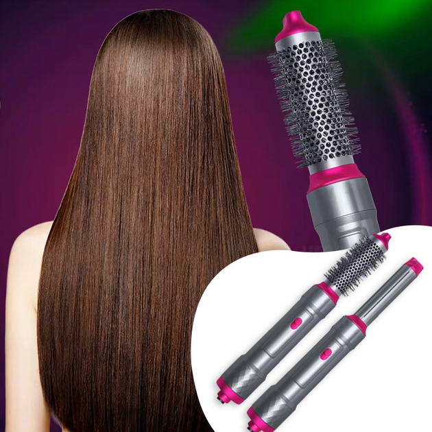 Стайлер для волос 5 в 1 + Кейс чехол Hair Brush - изображение 8
