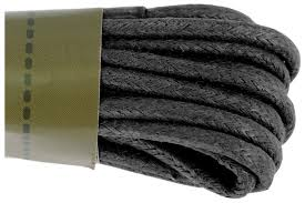 Шнурівки тактичні Mil-Tec Вощені 180 см Чорні SCHNÜRSENKEL GEWACHST SCHWARZ 180CM (12914002-180) - Фото 4 Шнурівки тактичні Mil-Tec Вощені 180 см Чорні SCHNÜRSENKEL GEWACHST SCHWARZ 180CM (12914002-180) - изображение 4