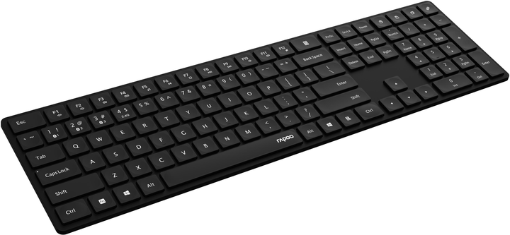 Клавіатура бездротова Rapoo E8020M Multimode Wireless Black (2206970000) - зображення 6