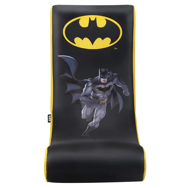 Fotel gamingowy Subsonic RockNSeat Batman Yellow (3701221701796) - obraz 1