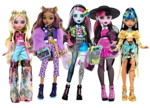 Кукла Monster High (Core Refresh) Clawdeen Wolf + Pet - Монстер Хай Клодин Вульф (Волчица Клаудинс) с собакой и аксессуарами (HRP65) - Игровой набор Mattel - изображение 8