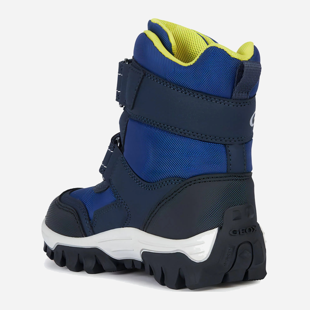 Підліткові зимові чоботи для хлопчика Geox GEOJ36FRC0FUCEC0749 35 Темно-сині (8056206357600) - зображення 2