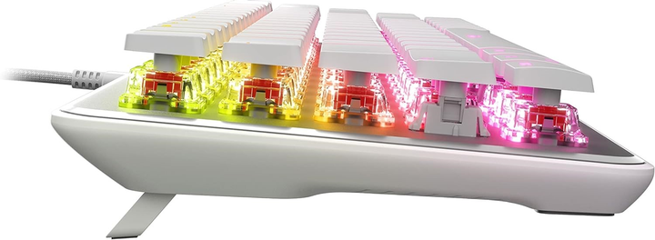 Klawiatura przewodowa Roccat Vulcan II Mini Aimo Titan II Optical Red USB White (2144860000) - obraz 7