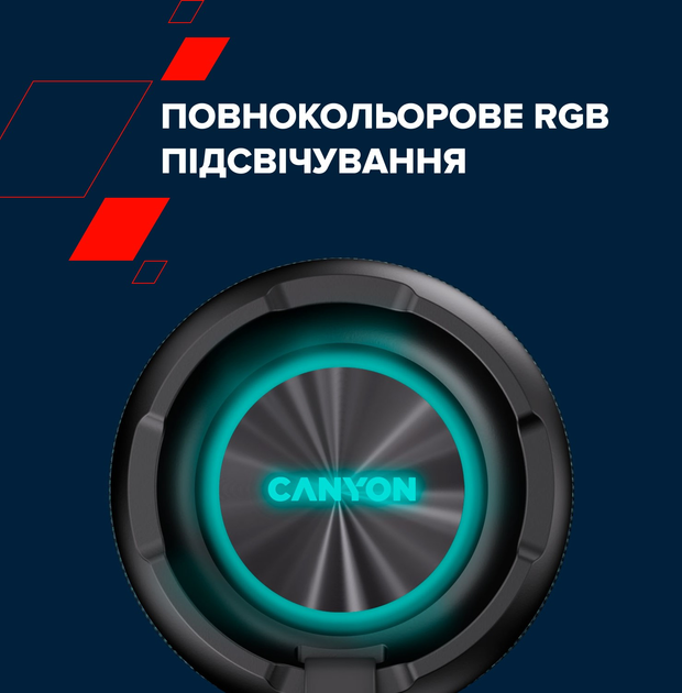 Портативна колонка Canyon OnMove 15 EQ TWS IPX6 Dark Blue (CNE-CBTSP15BK) - зображення 10