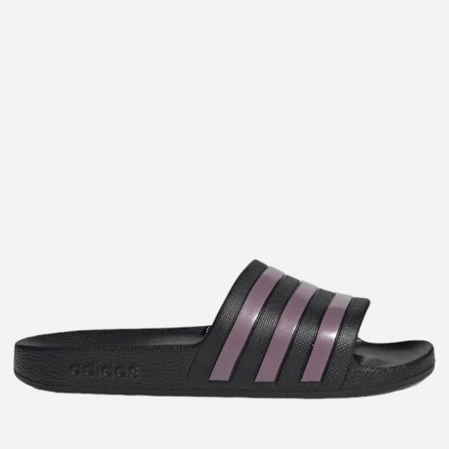 Жіночі шльопанці adidas Adilette Aqua GX4279 37 Чорні з коричневим (4065426969191) - зображення 1