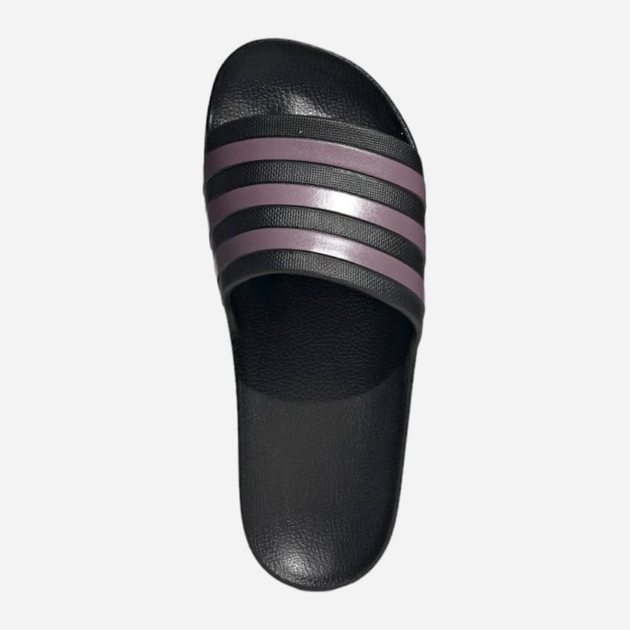 Жіночі шльопанці adidas Adilette Aqua GX4279 38 Чорні з коричневим (4065426969184) - зображення 5