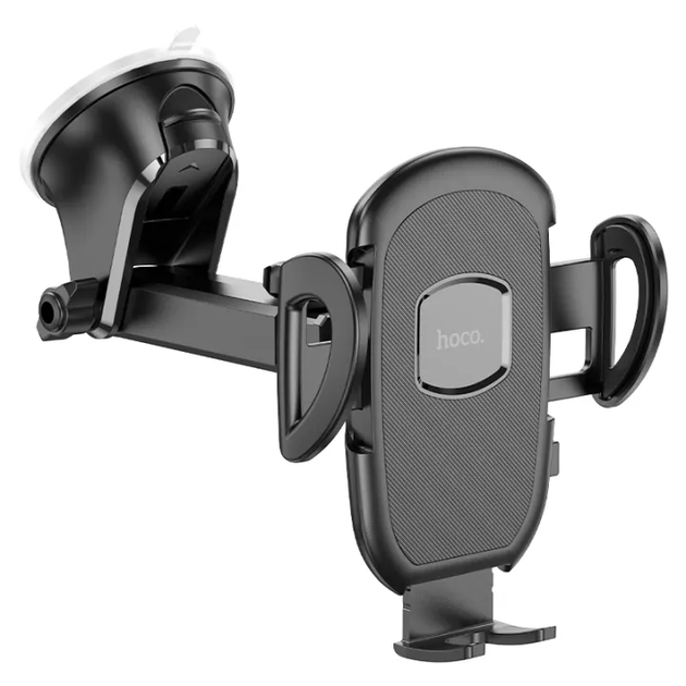 Автотримач для телефона HOCO H9 General car holder(center console) Black (6931474791573) - Фото 6 Автотримач для телефона HOCO H9 General car holder(center console) Black (6931474791573) - изображение 6
