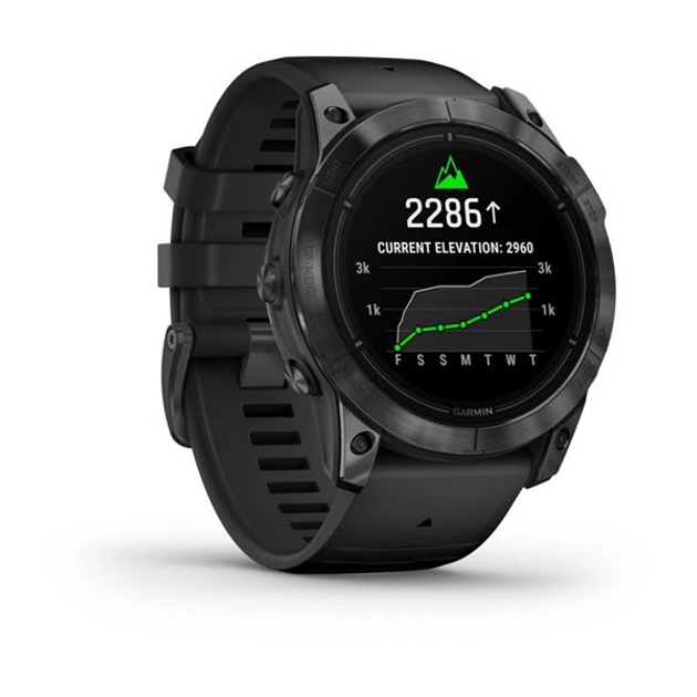 Smartwatch Garmin epix Pro (Gen 2) Standard Edition 51 mm Slate Grey with Black Band (753759318277) - obraz 3