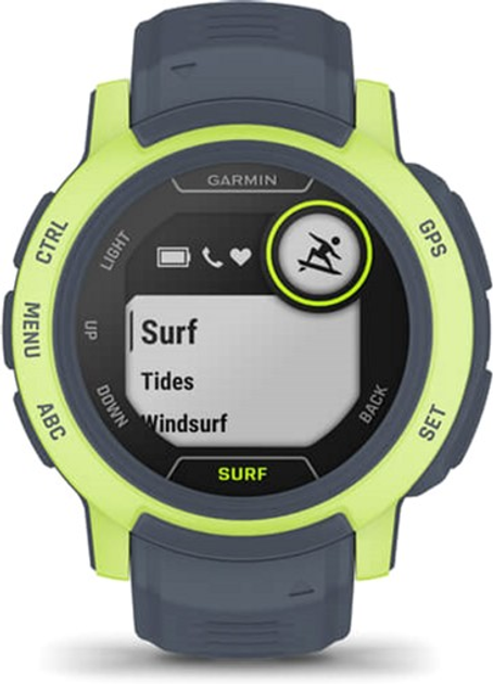 Zegarek sportowy Garmin Instinct 2 Surf Edition – Mavericks (753759278809) - obraz 2
