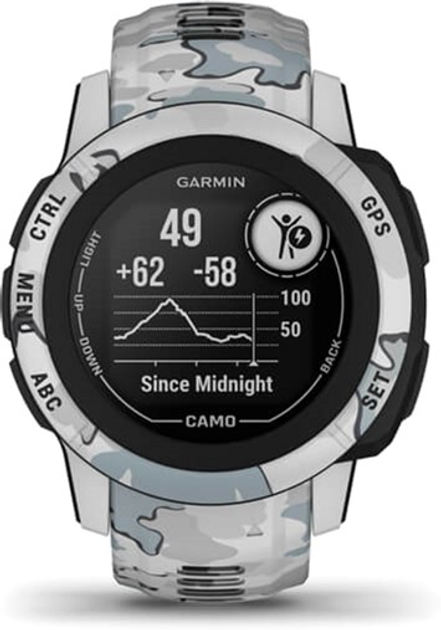 Zegarek sportowy Garmin Instinct 2S Camo Edition – Mist Camo (753759278656) - obraz 9