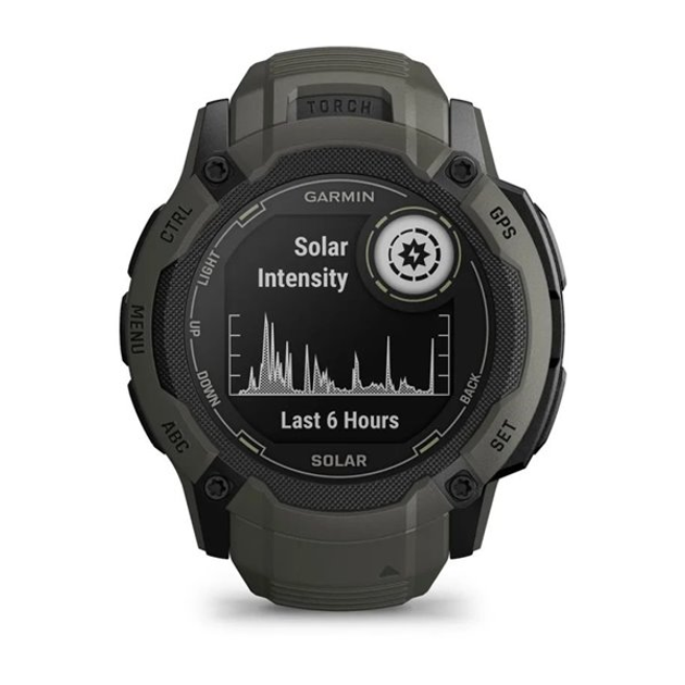Smartwatch Garmin Instinct 2X Solar Moss (753759319373) - obraz 2