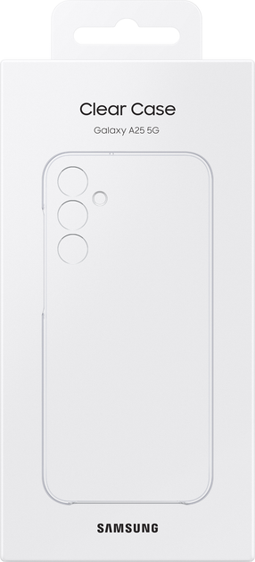 Панель Samsung Clear Case для Samsung Galaxy A25 Transparent (8806095235776) - зображення 6