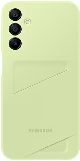 Etui Samsung Card Slot Case do Samsung Galaxy A15 5G/A15 LTE Lime (8806095448749) - obraz 3