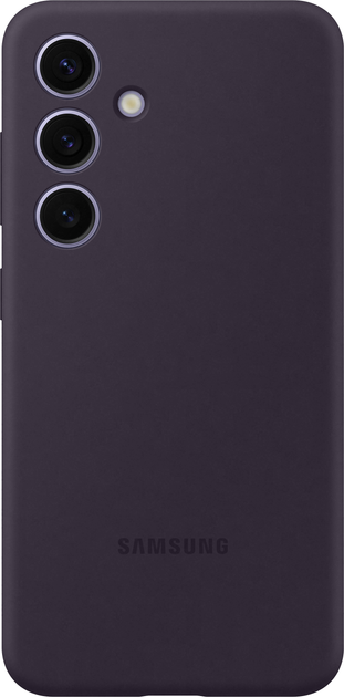 Панель Samsung Silicone Case для Samsung Galaxy S24 Dark Violet (8806095426907) - зображення 3