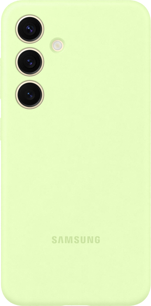 Etui Samsung Silicone Case do Samsung Galaxy S24 Light Green (8806095426884) - obraz 3
