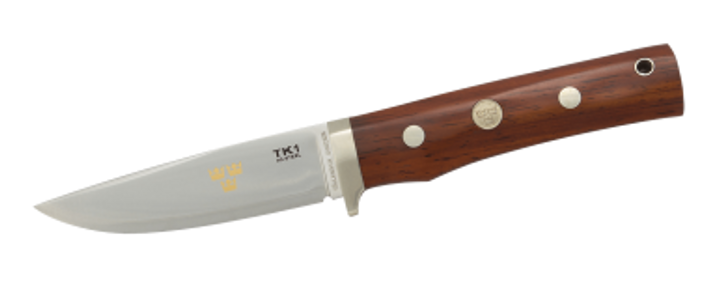 Нож Fallkniven TK1 "Tre Kronor" 3G, cocobolo, кожаные ножны - изображение 1