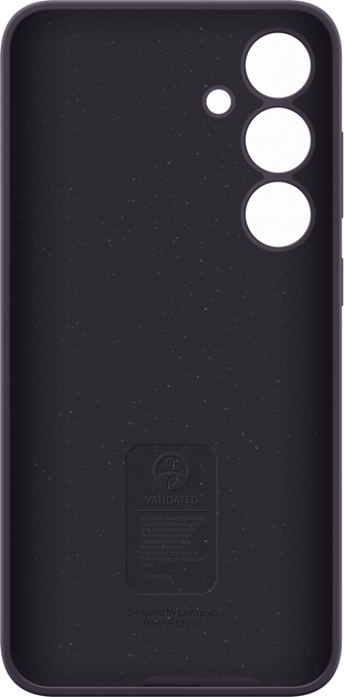 Панель Samsung Silicone Case для Samsung Galaxy S24+ Dark Violet (8806095426853) - зображення 2