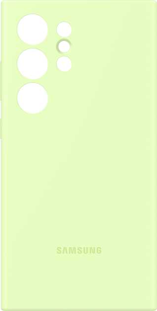 Panel Samsung Silicone Case do Samsung Galaxy S24 Ultra Light Green (8806095426808) - obraz 1